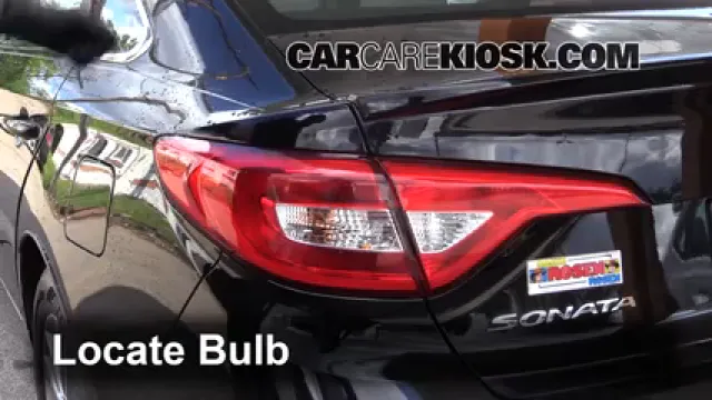 2016 Hyundai Sonata Eco 1.6L 4 Cyl. Turbo Lights Reverse Light (replace bulb)